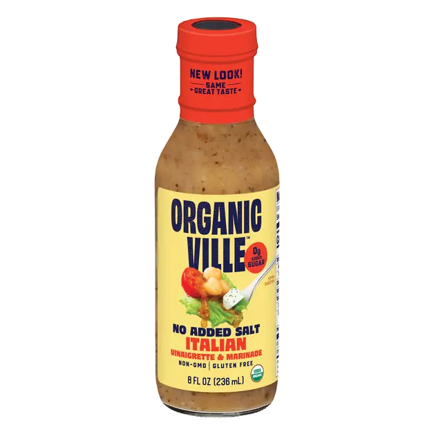Gluten Free No Added Salt Italian Vinaigrette & Marinade