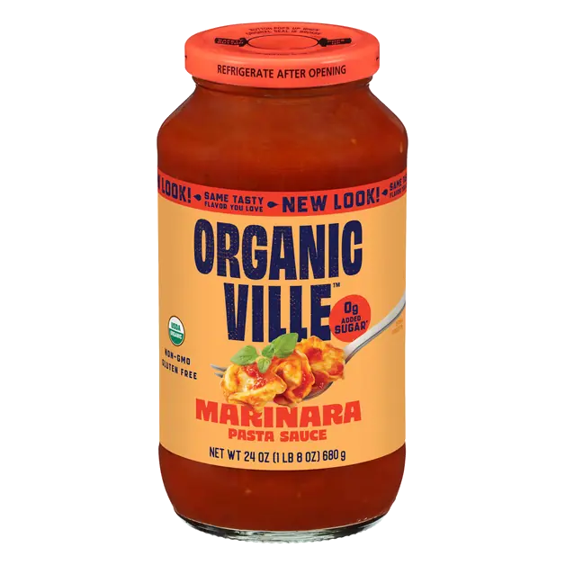 Organic No Added Sugar Marinara Pasta Sauce