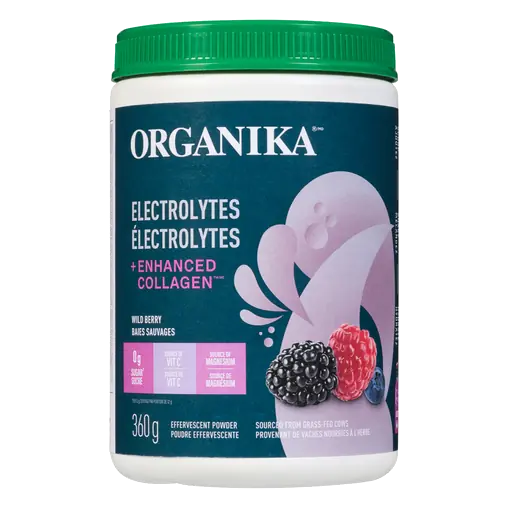 Supplements Electrolytes + Enhanced Collagen Powder Wild Berry 360 g