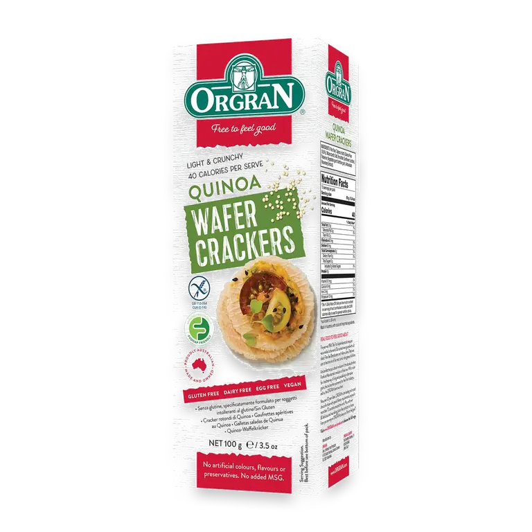 Quinoa Wafer Crackers Quinoa