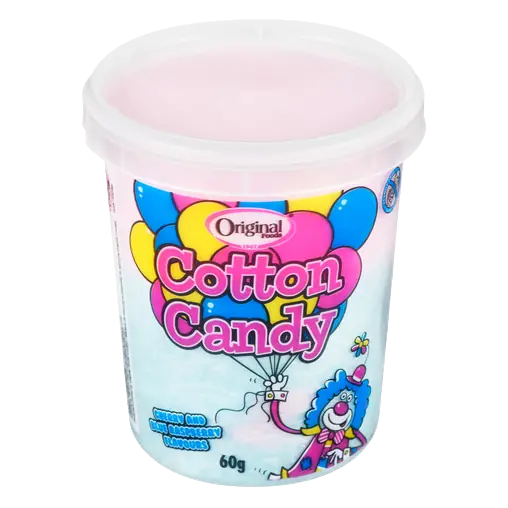 Cotton Candy Clown Cherry And Blue Raspberry 60 g