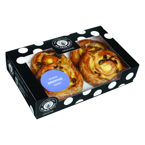 Brioche Raisin 4 x 100 g