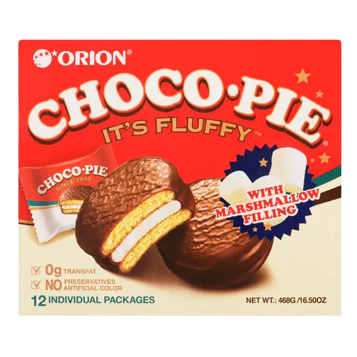 Choco Pie Biscuit 12 Individual Packages 468 g