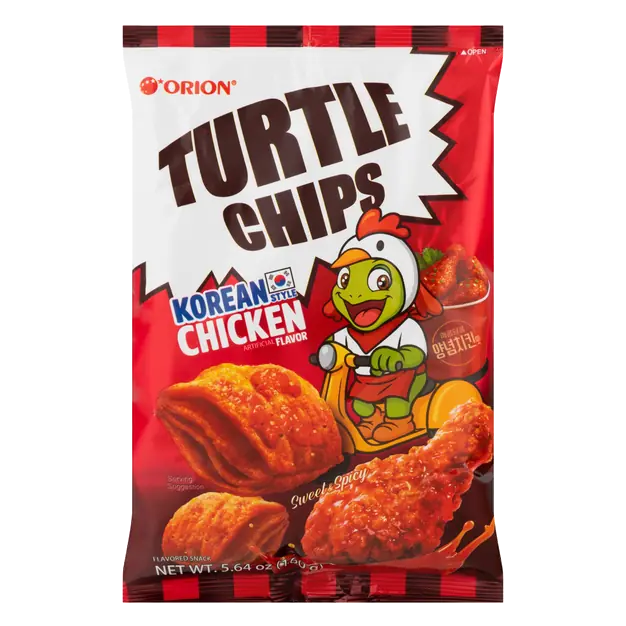 Korean Chicken Flavored Turtle Chips