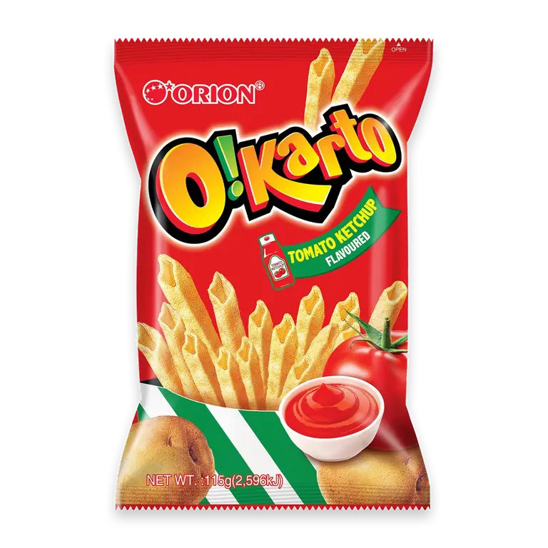 Okarto Chip Tomato Ketchup Flavour
