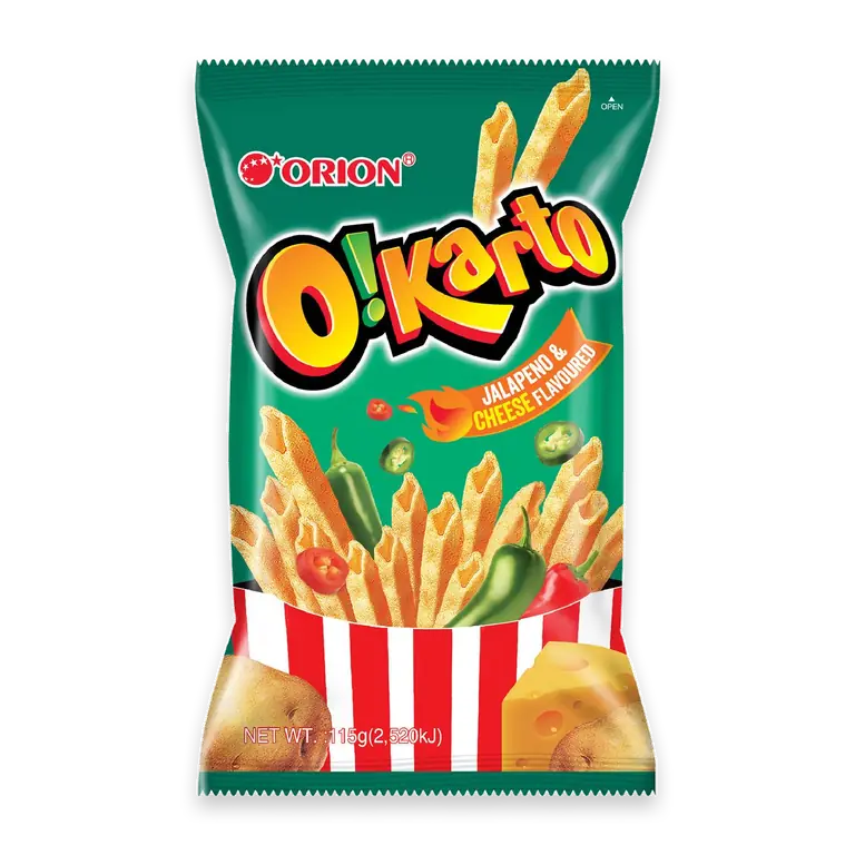 Okarto Chips Jalapeno & Cheese Flavour