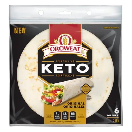 Keto Tortilla 7-Inch 6 Pack 246 g