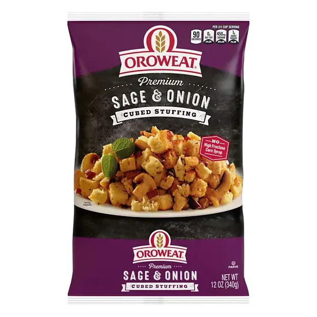 Premium Sage & Onion Cubed Stuffing