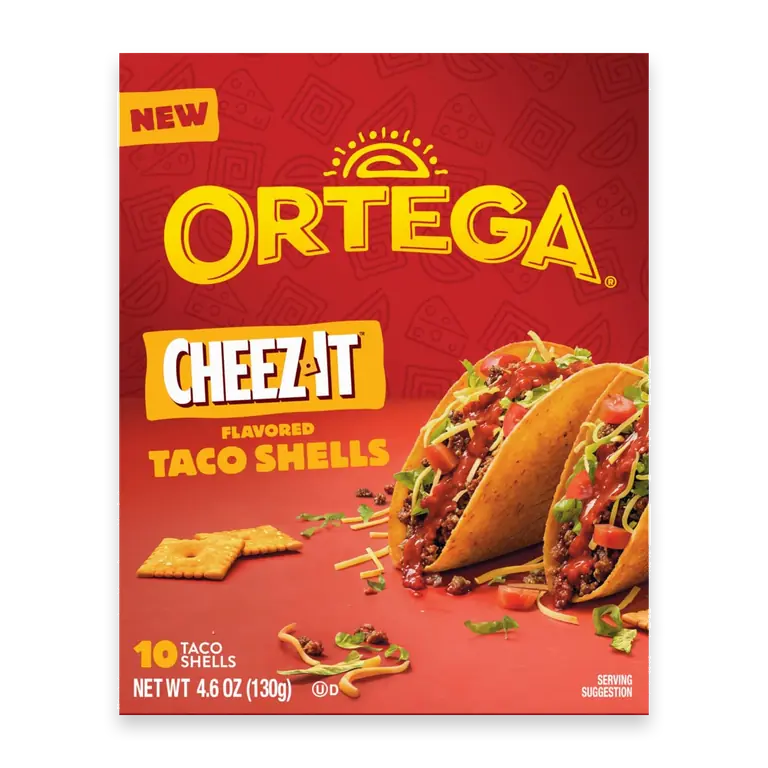Cheez-It Flavored Taco Shells