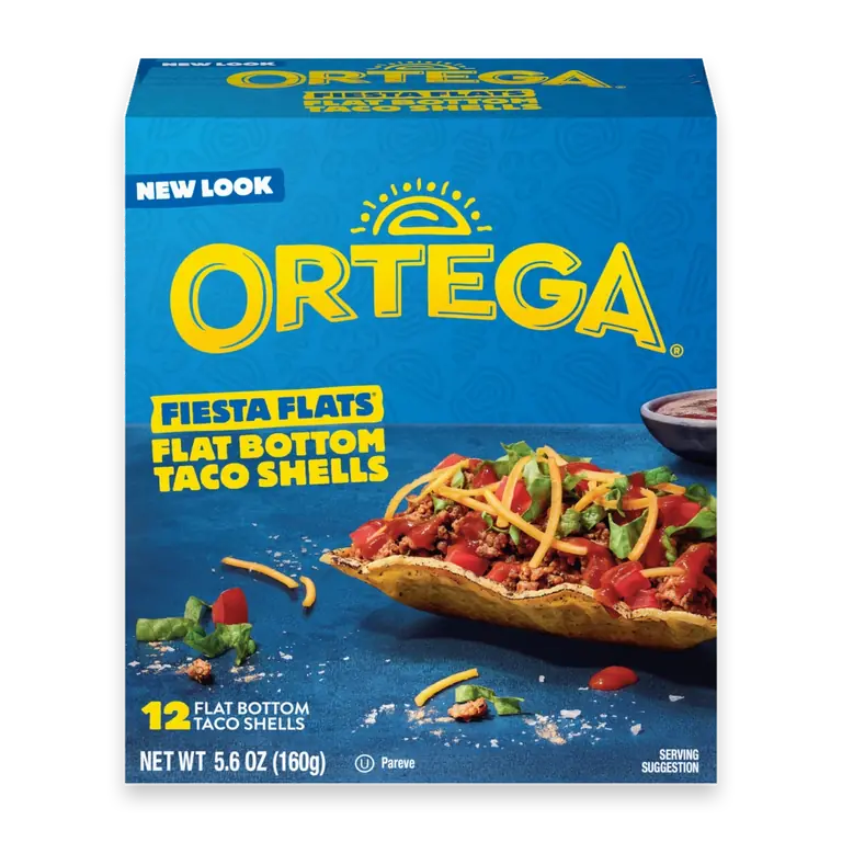 Fiesta Flats Flat Bottom Taco Shells