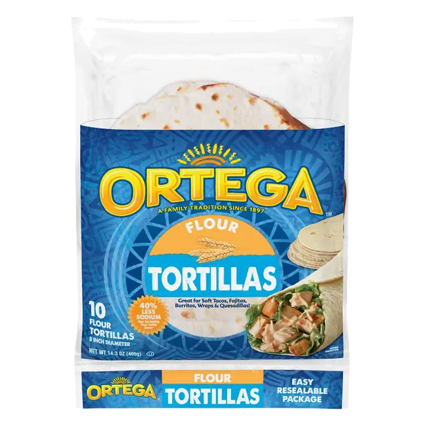 Flour Tortillas 8 Inch - 10 ct