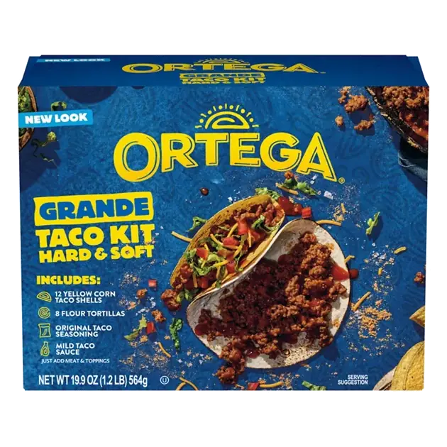 Grande Hard & Soft Taco Shell and Tortilla Kit