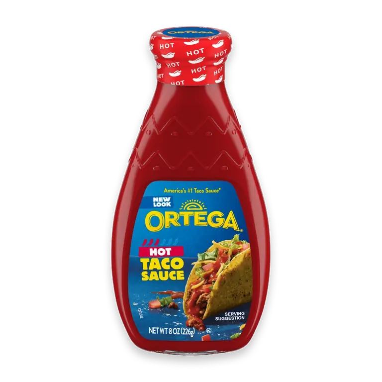 Original Thick and Smooth Hot Taco Sauce, Kosher, 8 oz