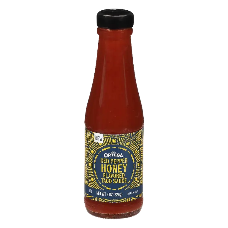 Ortega Red Pepper Honey Hot Sauce, 8oz