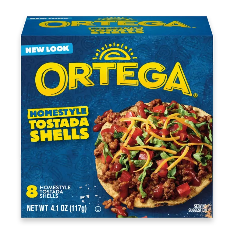 Tostada Homestyle Shells, White Corn Masa