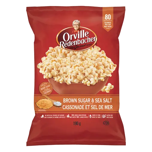 Popcorn Brown Sugar & Sea Salt 190 g