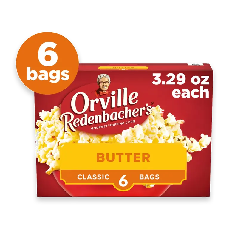 Classic Butter Popcorn Microwave Popcorn