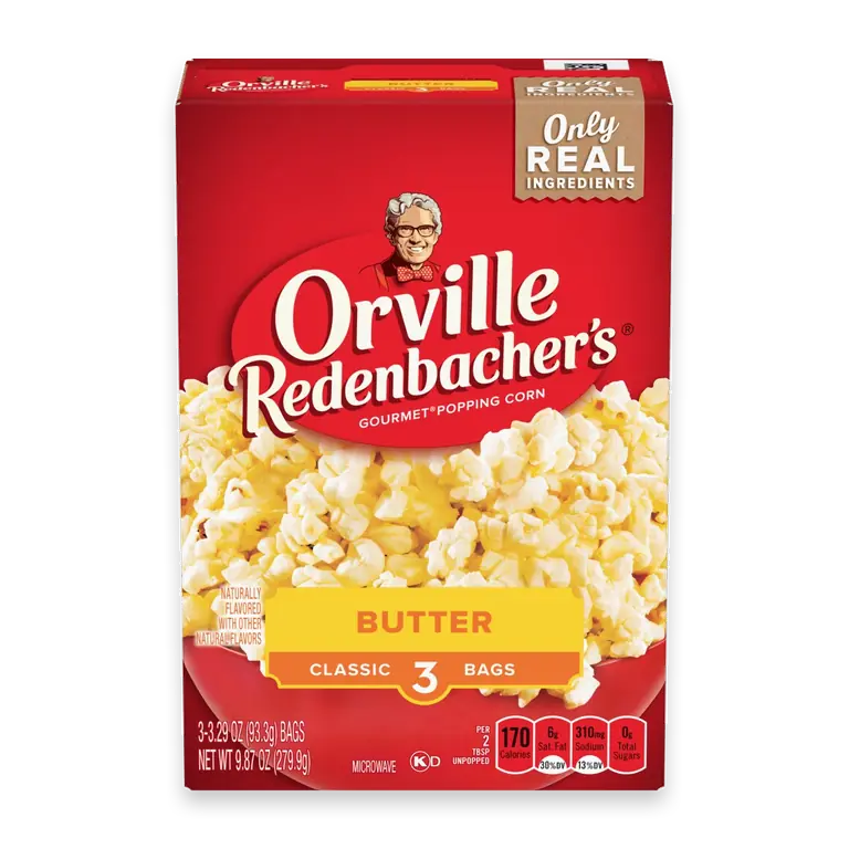 Microwave Butter Popcorn Multipack