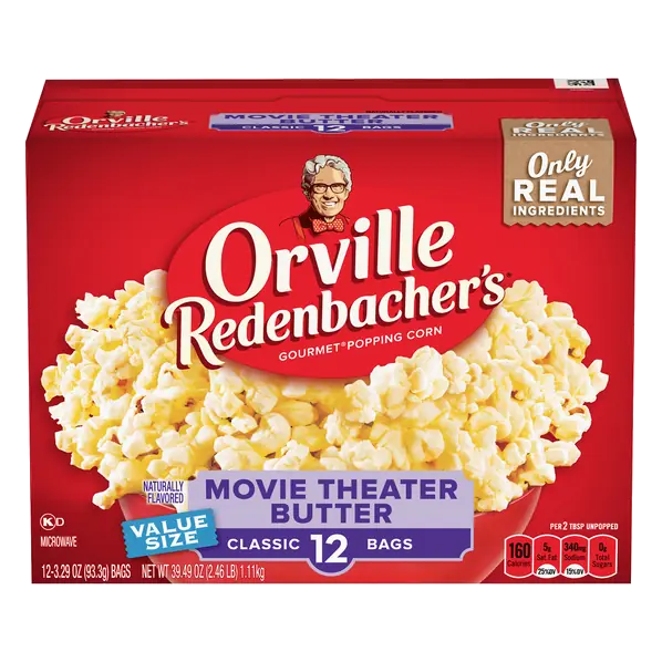 Movie Theater Butter Classic Microwave Popcorn 12 ct