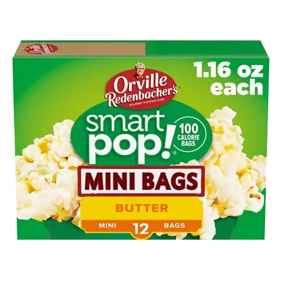 Smart Pop! Butter Popcorn, Microwave Popcorn