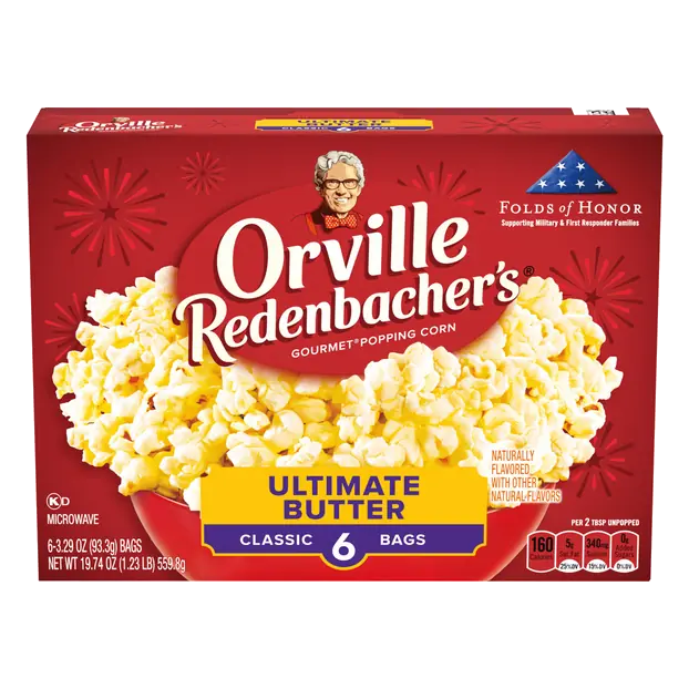 Ultimate Butter Classic Microwave Popcorn - 6 ct