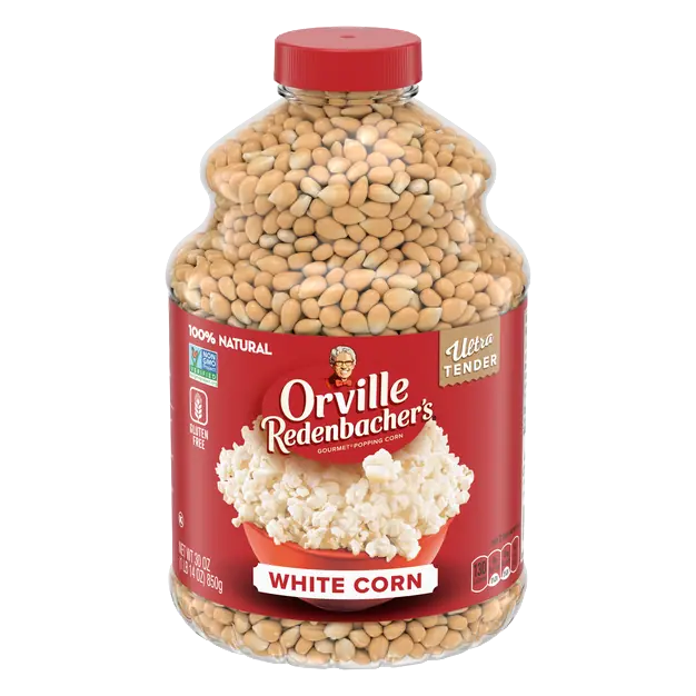 White Corn Gourmet Popcorn Kernels