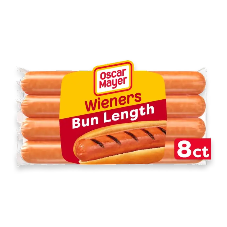 Bun-Length Wieners Hot Dogs, Pack