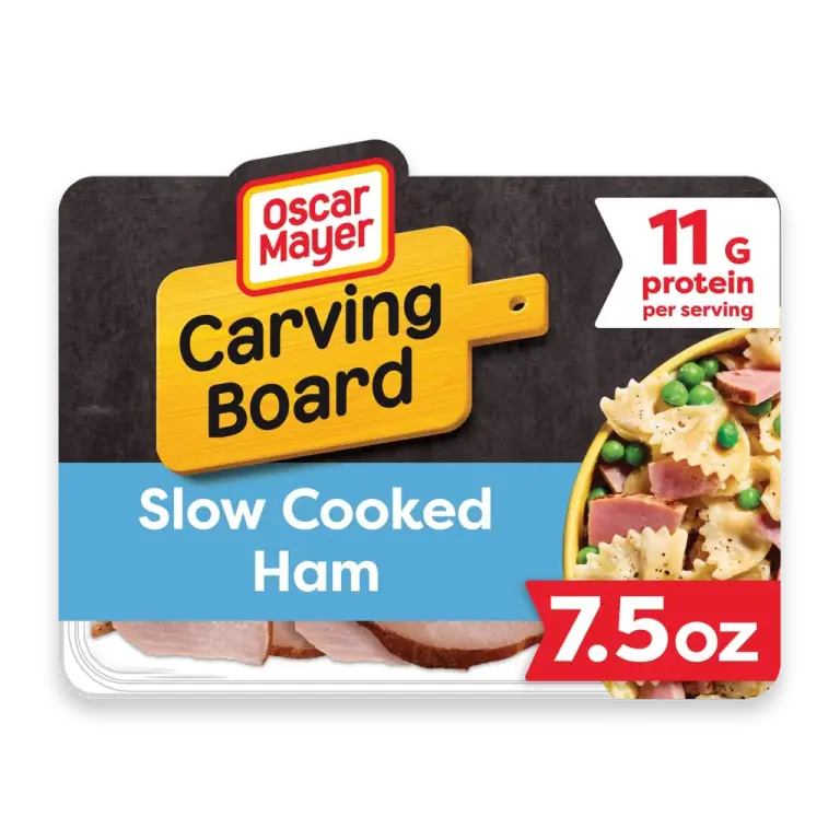 Carving Board Slow Cooked Ham Thick Sliced Lunchmeat