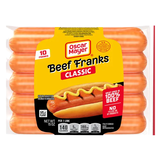 Classic Beef Franks - 10 ct