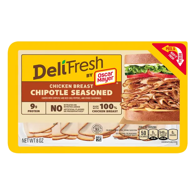 Deli Fresh Chipotle Seasoned Chicken Breast Sliced