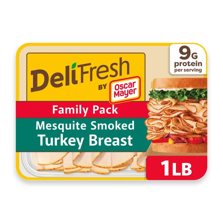 Deli Fresh Mesquite Smoked Turkey Breast Thin Sliced Lunchmeat