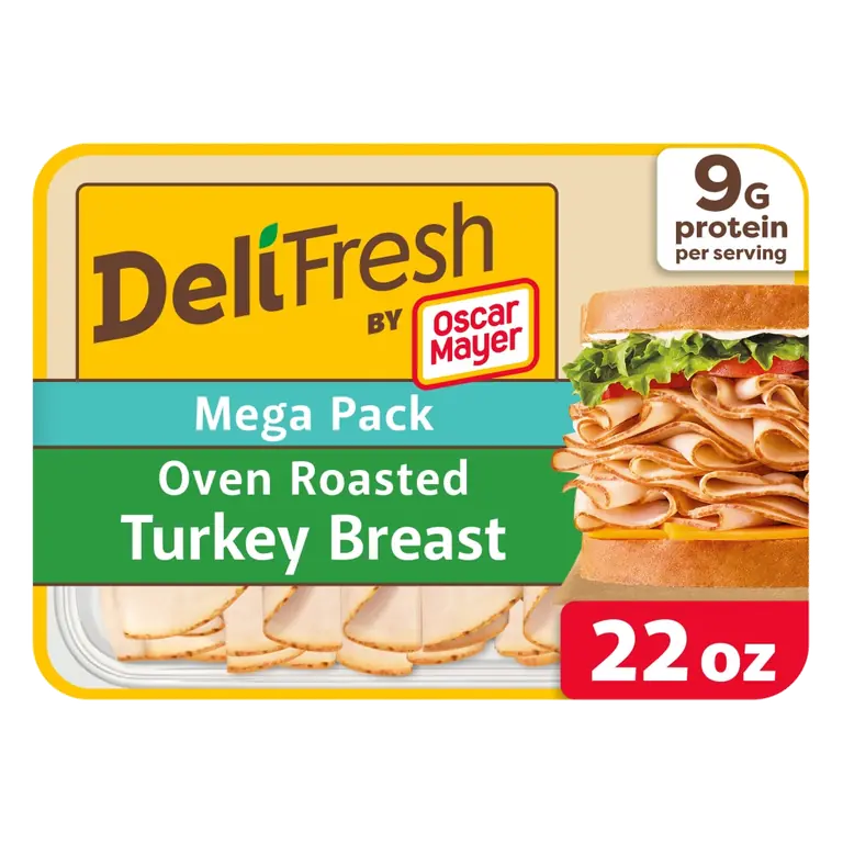 Deli Fresh Oven Roasted Sliced Lunch Meat Turkey Breast