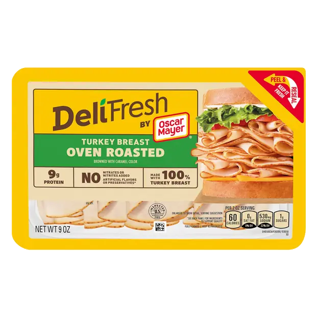 Deli Fresh Oven Roasted Turkey Breast Sliced