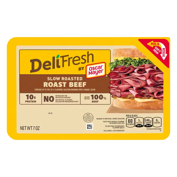 Deli Fresh Slow Roasted Roast Beef Sliced