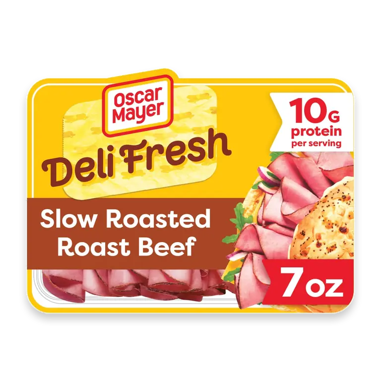 Deli Fresh Slow Roasted Roast Beef Thin Sliced Lunchmeat
