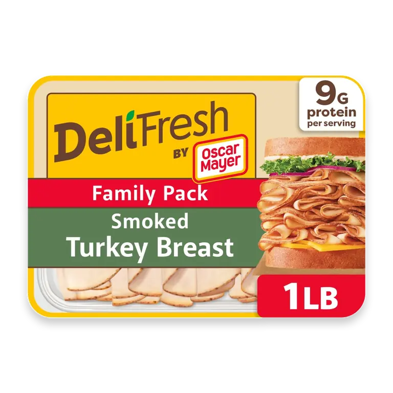Deli Fresh Smoked Turkey Breast Thin Sliced Lunchmeat