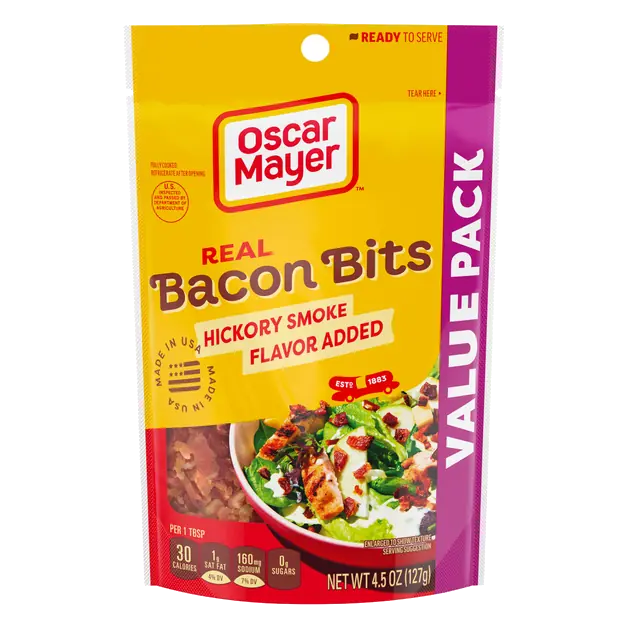 Hickory Smoke Flavor Real Bacon Bits Value Pack