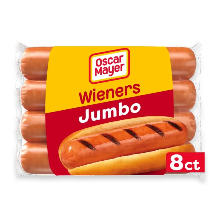 Jumbo Wieners Hot Dogs, Pack
