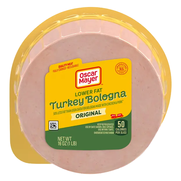 Lower Fat Original Turkey Bologna Sliced