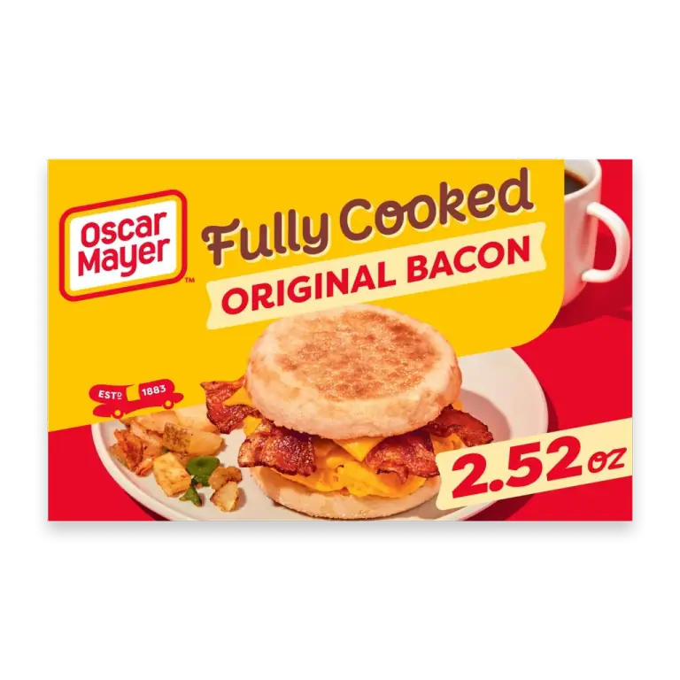 Original Fully Cooked Bacon, Box, 9-11 slices