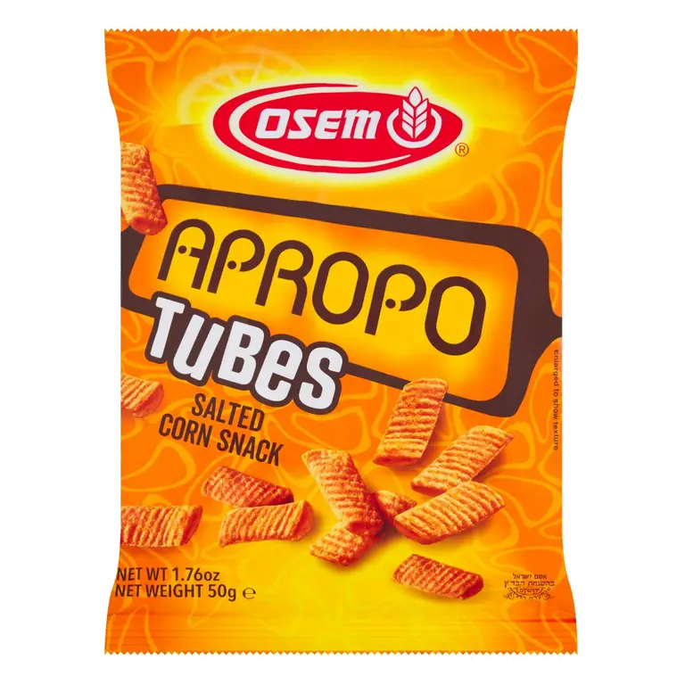 50g Apropo Tubes Salted Corn Snack