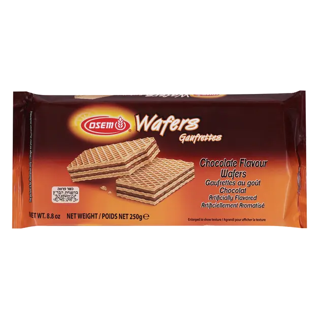 Chocolate Flavored Wafer Cookies