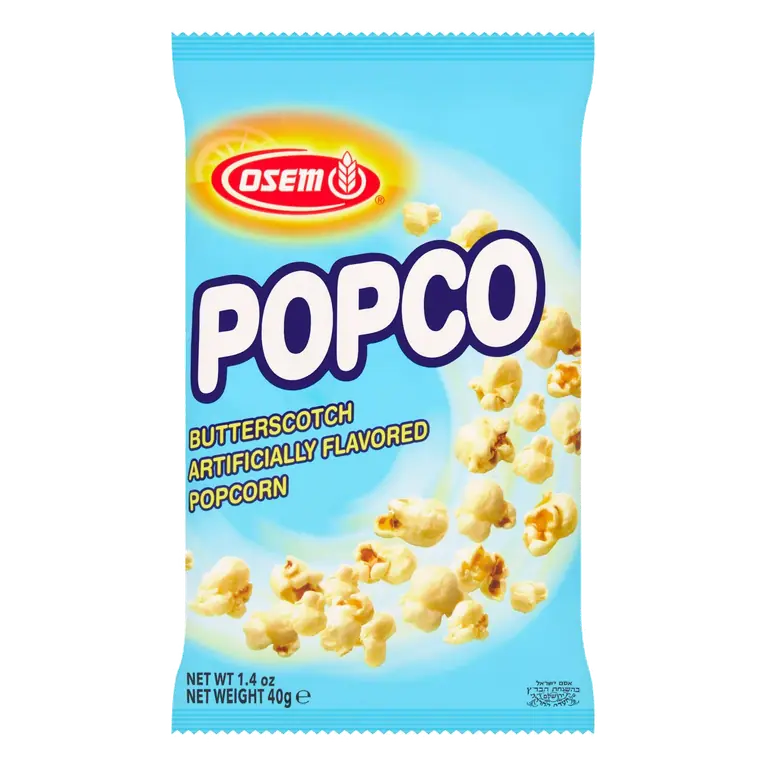 Popco Butterscotch Flavoured Corn Snack 40g