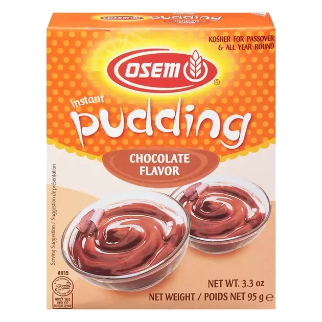 Pudding, Chocolate Flavor, Instant