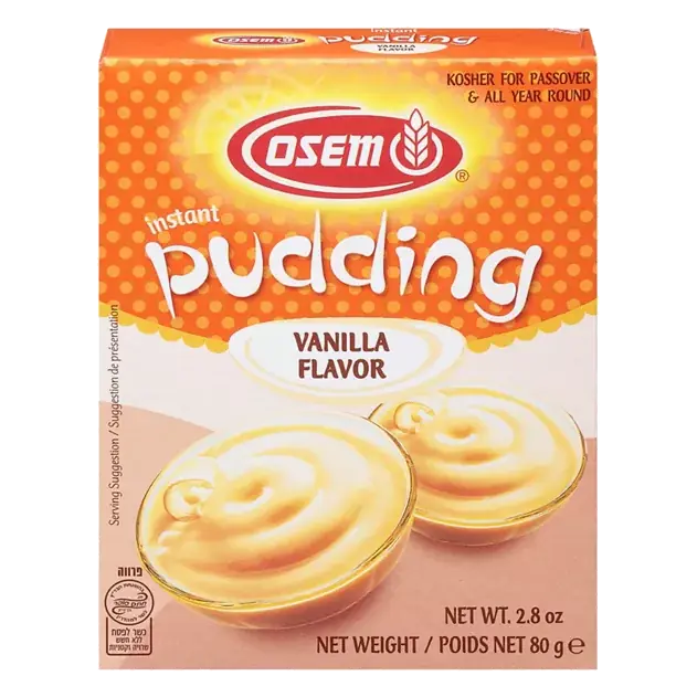 Pudding, Instant, Vanilla Flavor