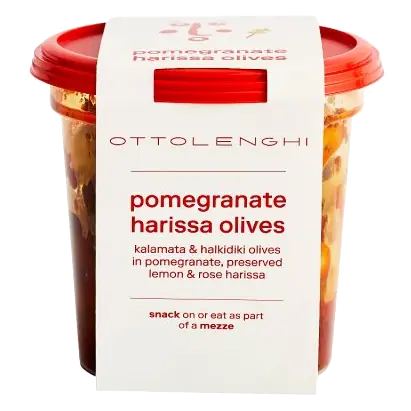 Pomegranate Harissa Olives
