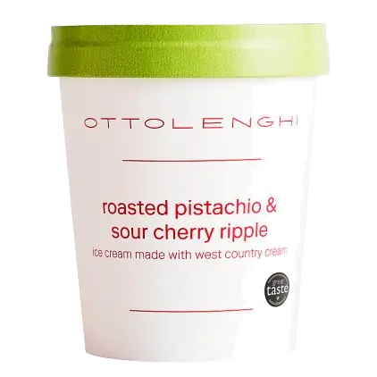 Roasted Pistachio & Sour Cherry Ice Cream