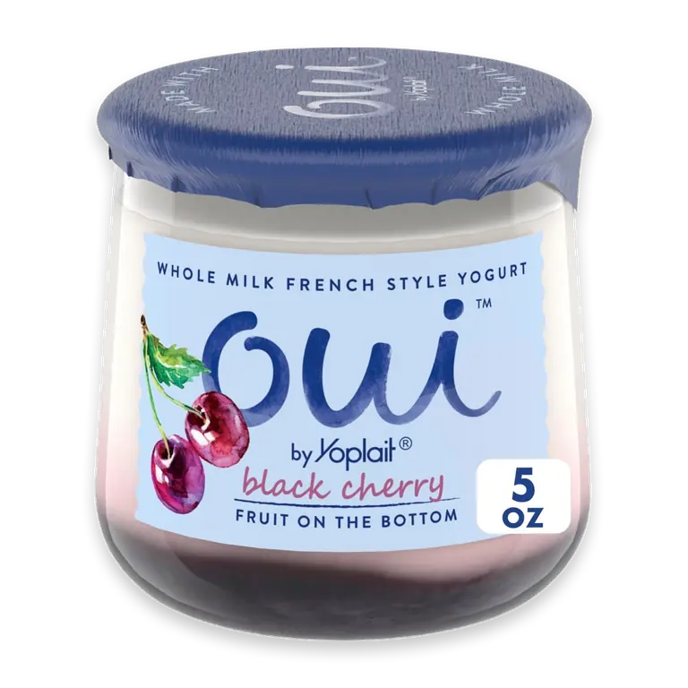Black Cherry Whole Milk French Style Yogurt Jar
