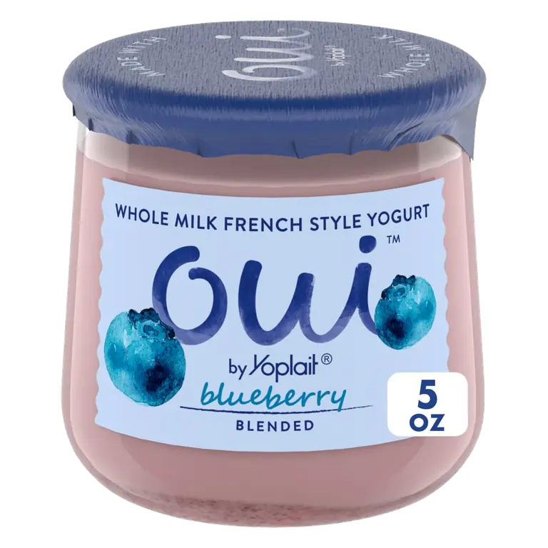 by Yoplait Blueberry Gluten-Free French-Style Whole Milk Yogurt Jar