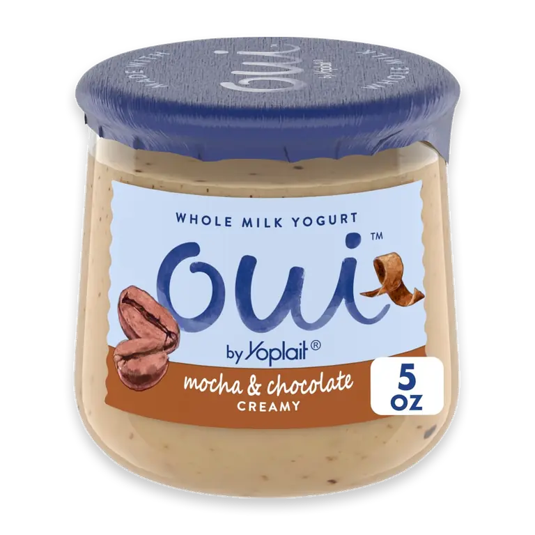 Mocha and Chocolate Whole Milk French Style Yogurt Jar